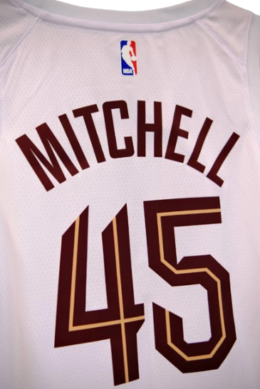 REGATA NBA CLEVELAND CAVALIERS ASSOCIATON EDITION DONOVAN MITCHELL BRANCA