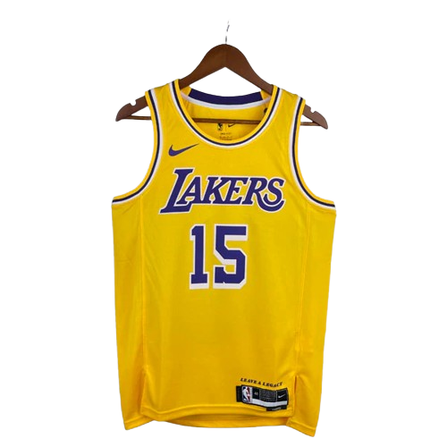 REGATA NBA LOS ANGELES LAKERS ICON EDITION 23/24 AUSTIN REAVES AMARELA
