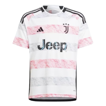 CAMISA JUVENTUS II 23/24 - BRANCA E ROSA