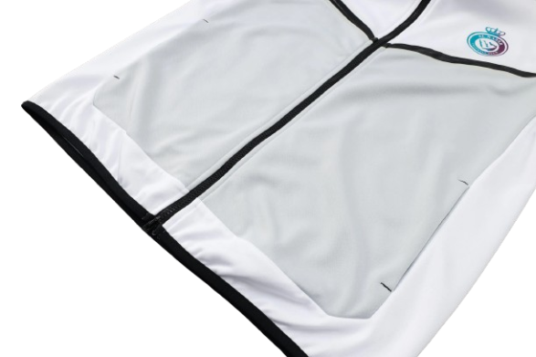 CONJUNTO JAQUETA BRANCA + CALÇA MOLETOM AL NASSAR 2023/24
