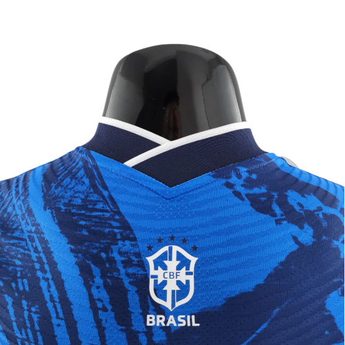 CAMISA SELEÇÃO BRASIL 2022 - CONCEITO AZUL ESCURO