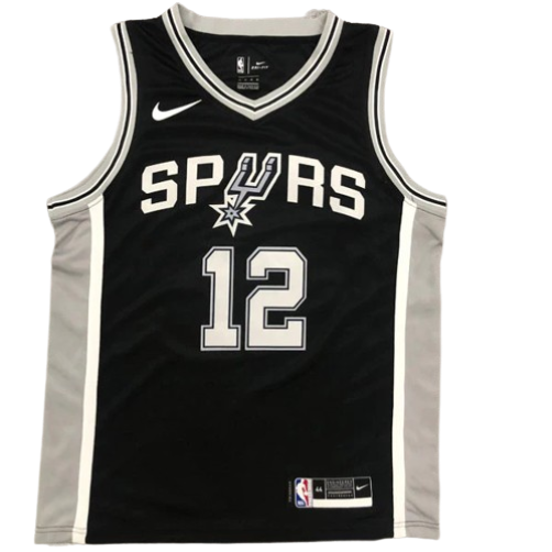 REGATA NBA SAN ANTONIO SPURS LAMARCUS ALDRIDGE PRETA