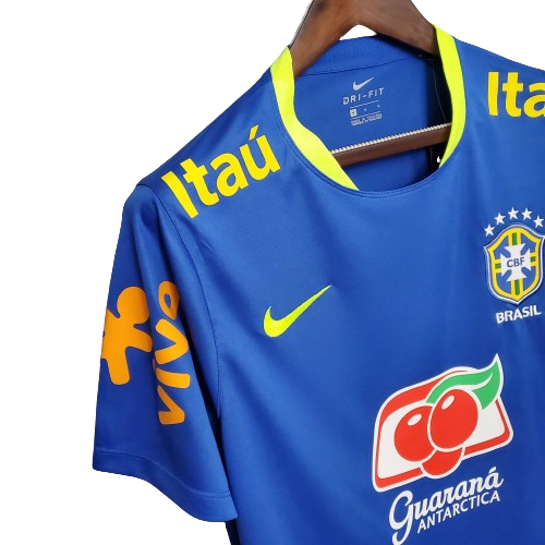 CAMISA DE TREINO SELEÇÃO BRASIL - AZUL ESCURA