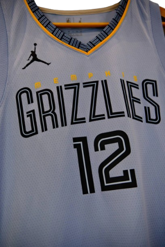 REGATA NBA MEMPHIS GRIZZLIES STATEMENT EDITION JA MORANT AZUL