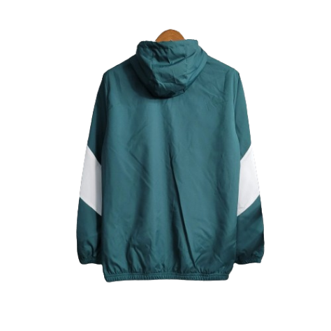 JAQUETA CORTA VENTO PALMEIRAS  VERDE/BRANCO - 23/24