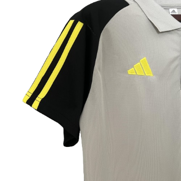 POLO FLAMENGO COMISSÃO TECNICA CINZA