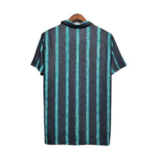 CAMISA CELTIC RETRÔ 1992/1993 PRETA E VERDE