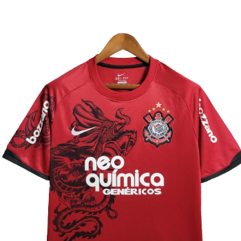 CAMISA CORINTHIANS III VERMELHA- 2012 - RETRO