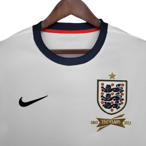 CAMISA RETRÔ 150TH ANIVERSÁRIO INGLATERRA BRANCA 2013/14