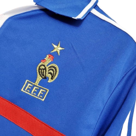 CAMISA FRANÇA RETRÔ 2000 AZUL