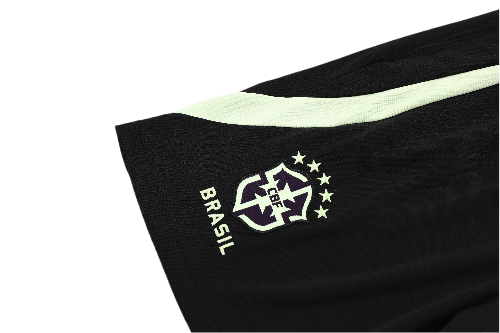 CONJUNTO TREINO BRASIL CAMISA+SHORT - VERDE LIMÃO 2023/24