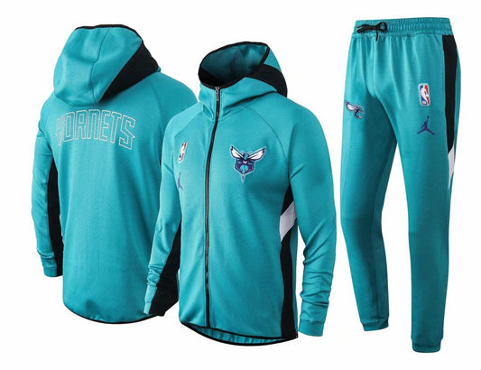 KIT CALÇA MOLETOM COM CAPUZ CHARLOTTE HORNETS NBA