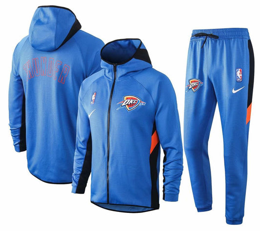 KIT CALÇA MOLETOM COM CAPUZ OKLAHOMA CITY THUNDER NBA
