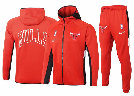 KIT CALÇA MOLETOM COM CAPUZ CHICAGO BULLS NBA