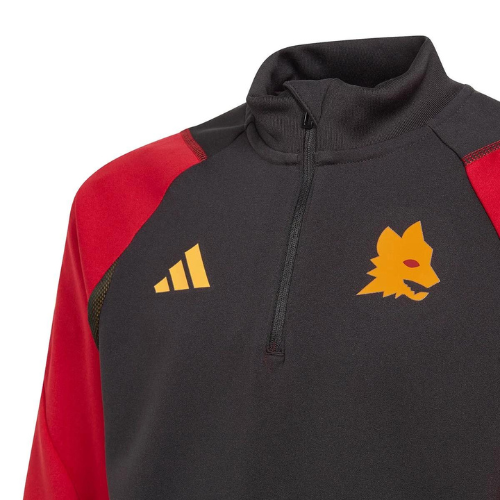 CONJUNTO TREINO ROMA JAQUETA+CALÇA - PRETO 2021/22