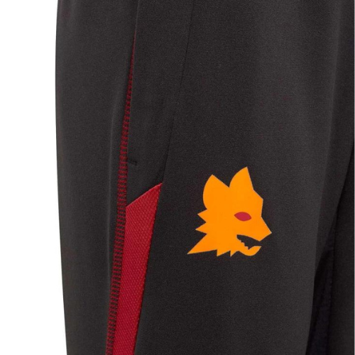 CONJUNTO TREINO ROMA JAQUETA+CALÇA - PRETO 2021/22