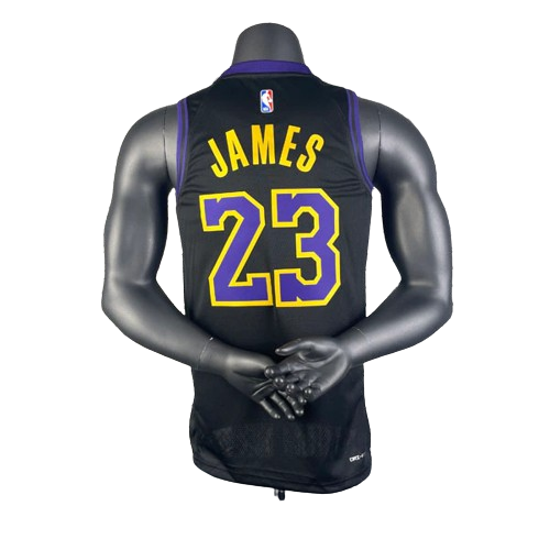 REGATA NBA LOS ANGELES LAKERS CITY EDITION 23/24 LEBRON JAMES PRETA