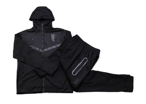 CONJUNTO KOREA/ COREIA DO SUL TECH FLEECE PRETO
