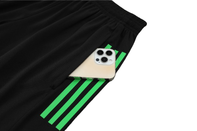 CONJUNTO TREINO BAYERN DE MUNIQUE REGATA+SHORT PRETO 23/24
