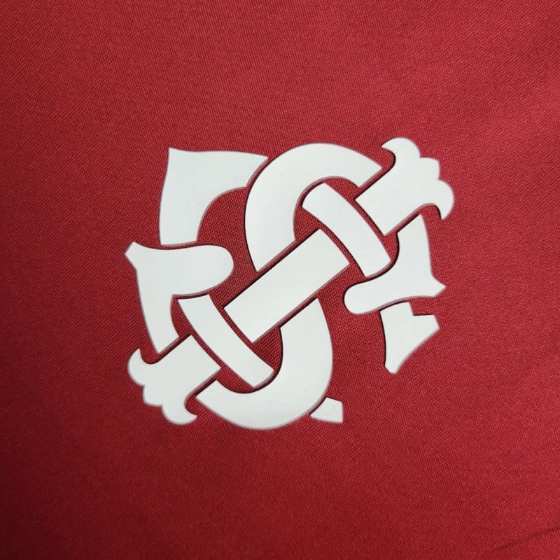 CAMISA INTERNACIONAL TREINO VERMELHO ESCURO - 2024/25