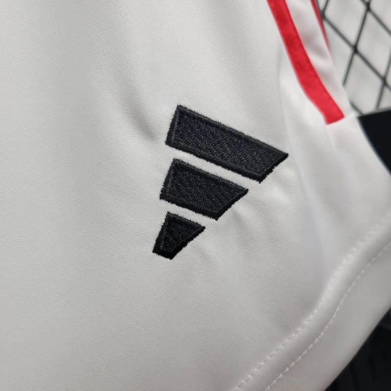 SHORT FLAMENGO BRANCO - 2024/25