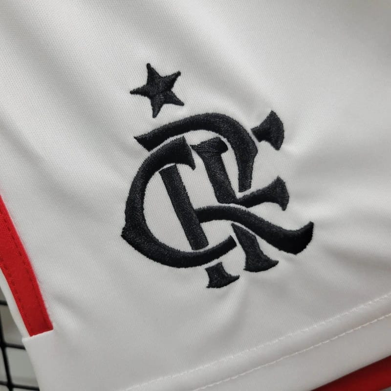 SHORT FLAMENGO BRANCO - 2024/25