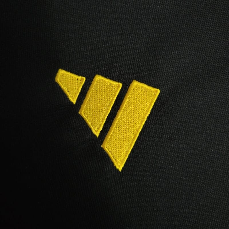 CAMISA ATLETICO MINEIRO III PRETO/AMARELO COM PATROCINIOS - 23/24