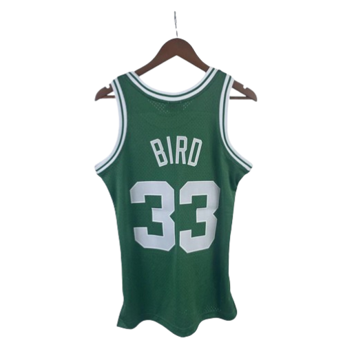REGATA NBA BOSTON CELTICS RETRÔ MITCHELL & NESS 85/86 LARRY BIRD VERDE