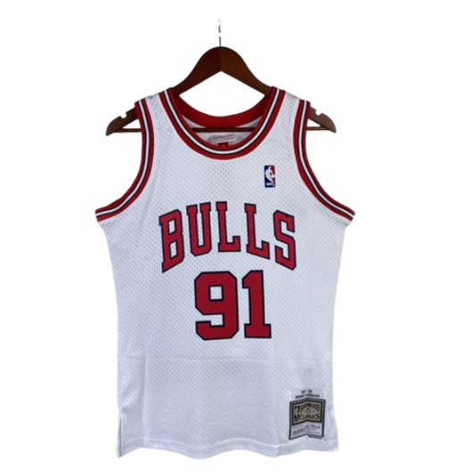 REGATA NBA CHICAGO BULLS RETRÔ MITCHELL & NESS 1997/1998 DENNIS RODMAN