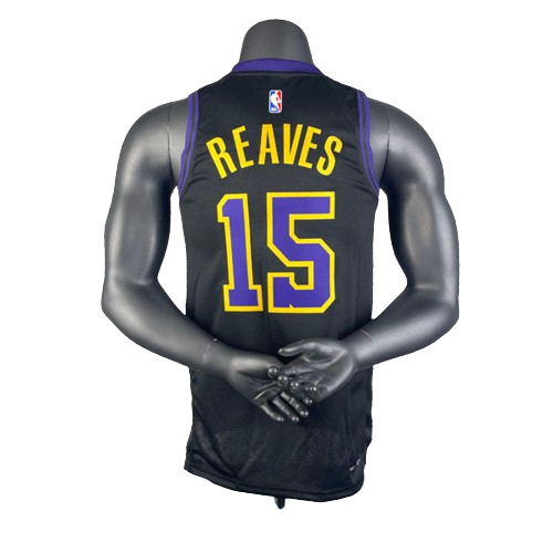 REGATA NBA LOS ANGELES LAKERS CITY EDITION 23/24 AUSTIN REAVES PRETA