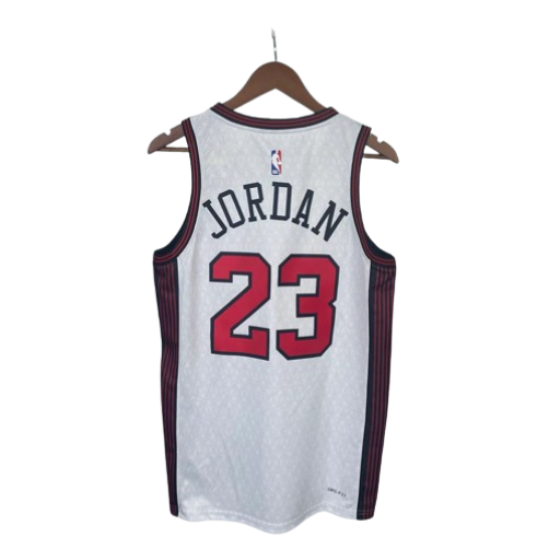 REGATA NBA CHICAGO BULLS CITY EDITION 22/23 MICHAEL JORDAN BRANCA