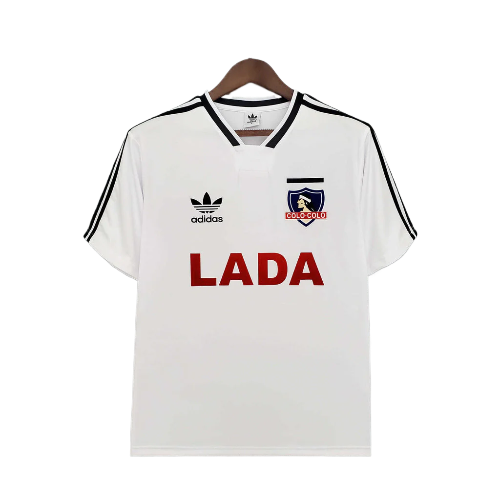 CAMISA COLO-COLO RETRÔ 1991 BRANCA