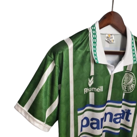 CAMISA PALMEIRAS RETRÔ 93/94 - RHUMELL - VERDE E BRANCA