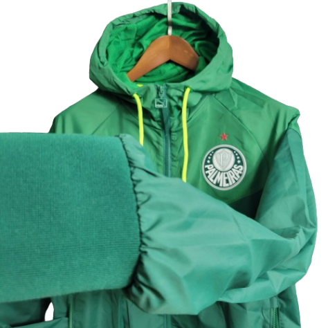 JAQUETA CORTA VENTO PALMEIRAS VERDE - 23/24