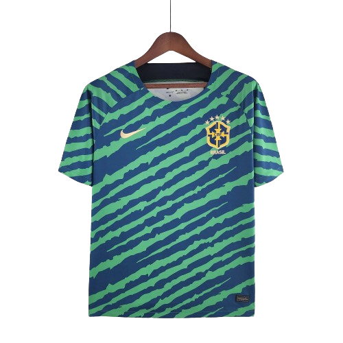 CAMISA SELEÇÃO BRASIL 2022 - VERDE E AZUL - EDIÇÃO ESPECIAL