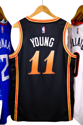 REGATA NBA ATLANTA HAWKS CITY EDITION 22/23 TRAE YOUNG PRETA