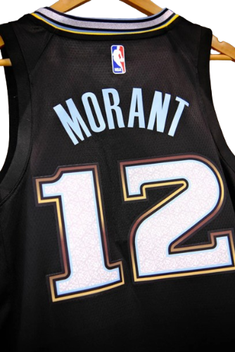 REGATA NBA MEMPHIS GRIZZLIES CITY EDITION 22/23 JA MORANT PRETA