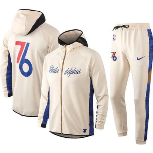 KIT JAQUETA COM CAPUZ NBA PHILADELPHIA 76ERS 2021/22
