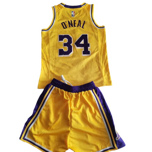 KIT REGATA NBA CRIANÇA LOS ANGELES LAKERS