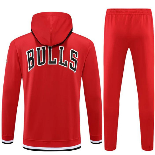 KIT NBA JAQUETA + CALÇA MOLETOM CHICAGO BULLS 75TH ANNIVERSARIO 2022/23