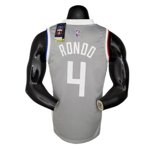 CAMISA BASQUETE NBA REGATA LOS ANGELES CLIPPERS MASCULINA - CINZA