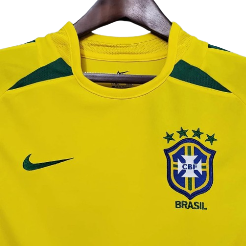 CAMISA VERSÃO RETRÔ BRASIL I 2002