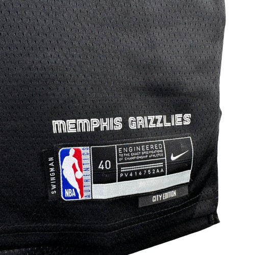 REGATA NBA MEMPHIS GRIZZLIES CITY EDITION 23/24 DESMOND BANE PRETA