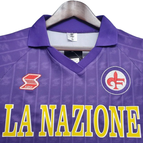 CAMISA FIORENTINA RETRÔ 1989/1990 ROXA