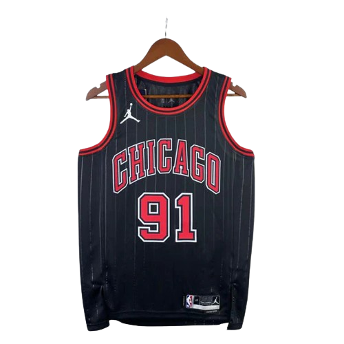 REGATA NBA CHICAGO BULLS STATEMENT 23/24 DENNIS RODMAN PRETA