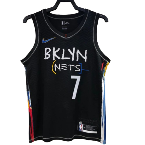 REGATA NBA BROOKLYN NETS CITY EDITION 20/21 KEVIN DURANT PRETA