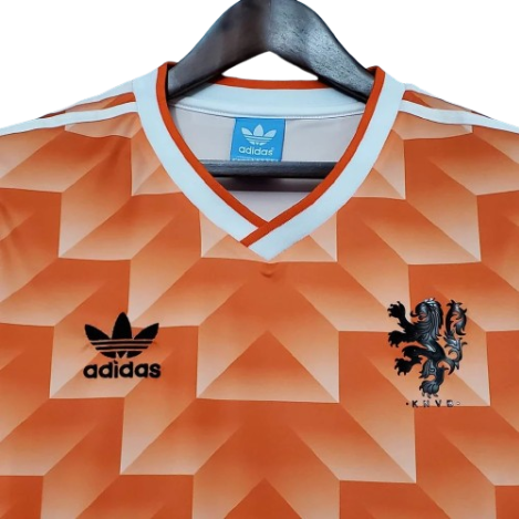 CAMISA HOLANDA RETRÔ 1988 LARANJA