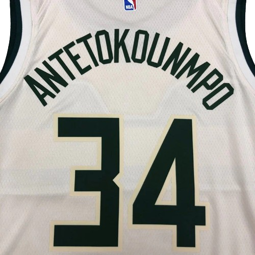 REGATA NBA MILWAUKEE BUCKS CITY EDITION 18/19 GIANNIS ANTETOKOUNMPO CREME