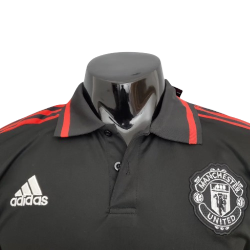POLO MANCHESTER UNITED PRETA - MASCULINA