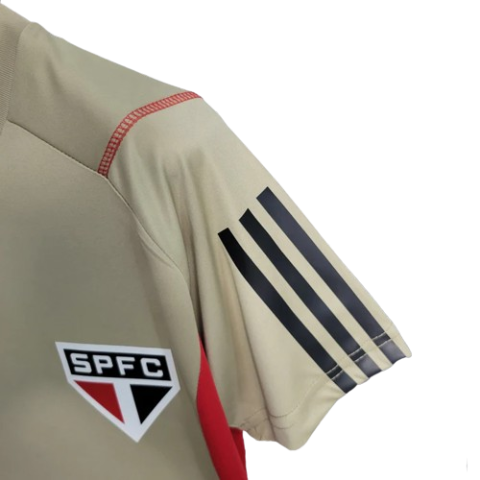 CAMISA FEMININA SÃO PAULO TREINO DOURADA - 23/24